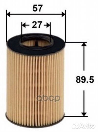 Фильтр масляный MB W169/W245 1.5-2.0 04- OE31040