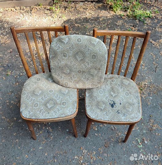 Стулья винтажные, Чехословакия
