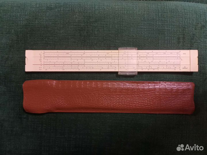 Логарифмическая линейка СССР 1975 г