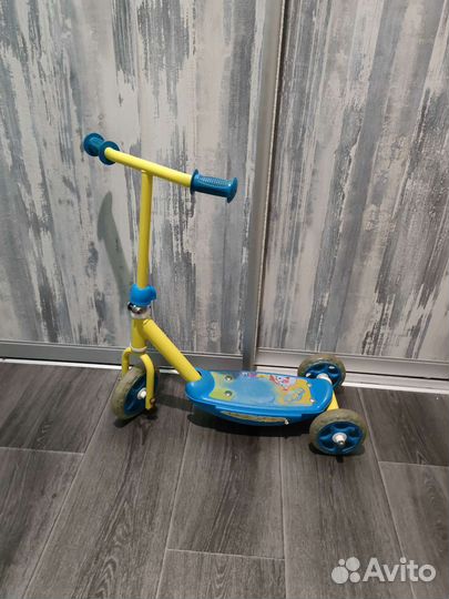 Самокат детский трехколесный бу