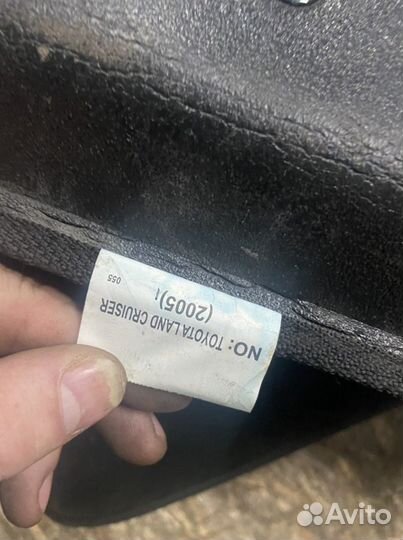 Ковер багажника тойота лк 2005