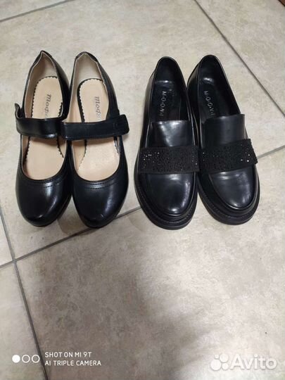 Туфли женские 39 размер черные, туфли женские 38 р