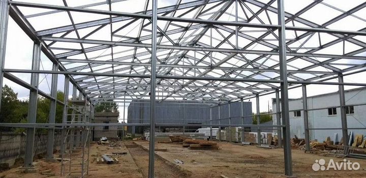 Металлоконструкции изготовление каркасов ангаров
