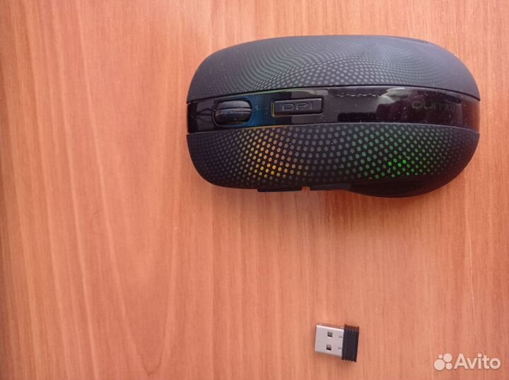 Беспроводная клавиатура и мышь с подсветкой