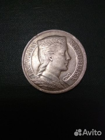 5 лат 1929 год. Литва.серебро