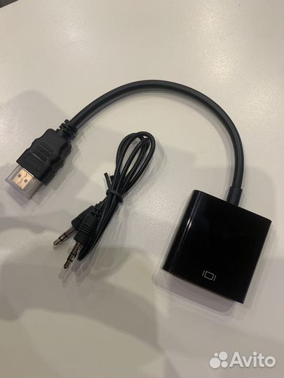 Переходник hdmi-VGA dexp + Jack 3.5mm