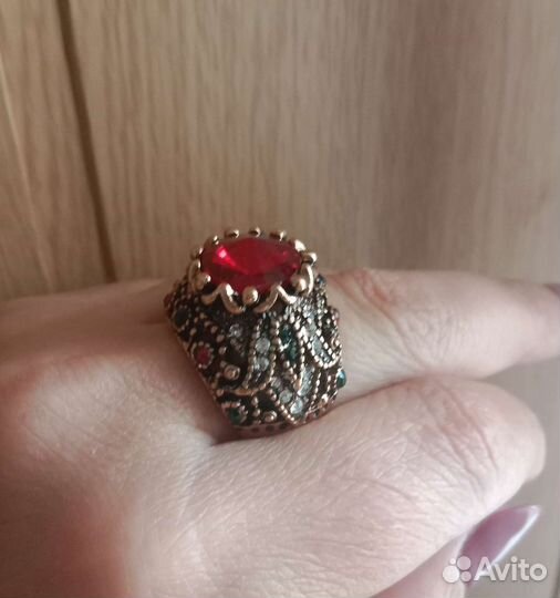 Винтажный перстень в восточном стиле