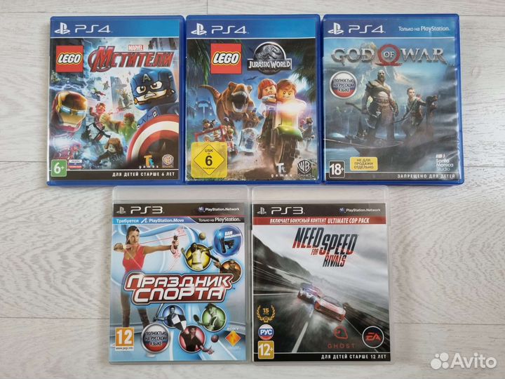 Игры для приставок PS4 PS3