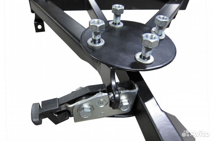 Кронштейн для запасного колеса Ларгус черный