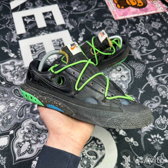 Кеды Off White x Nike Balzzer Low Оригинал