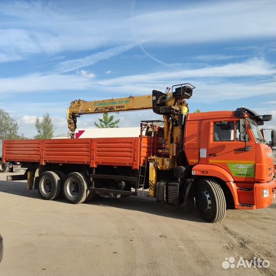 КамАЗ 65115 с КМУ, 2019