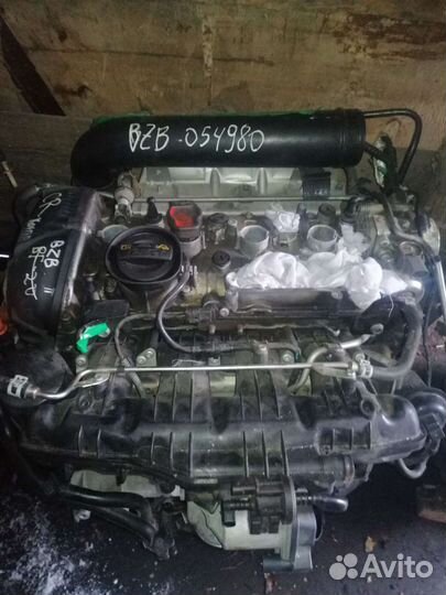 Двигатель BZB 1.8 Фольксваген Пассат Б6 Б7