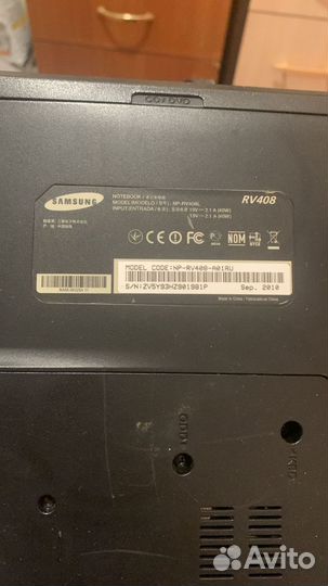 Ноутбук samsung