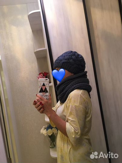 Шапка со снудом