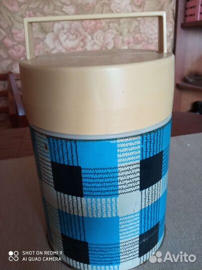 Термос СССР, для еды, 1 литр