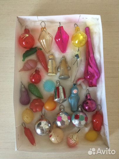 Елочные игрушки Малютка СССР