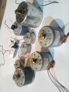 Электодвигатели от магнитолы