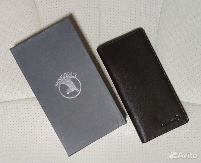 Портмоне L.doberman 7710-003 кожа новое