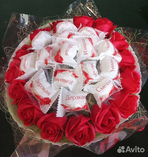 Мыльные розы букеты