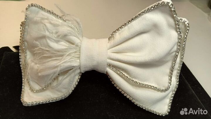 Бант для волос ручной работы