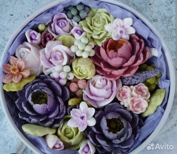 Зефирный букет