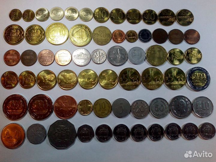 Монеты стран Америки