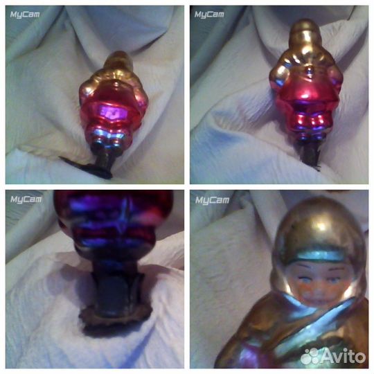 Елочные игрушки-прищепки СССР