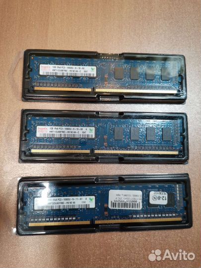 Оперативная память ddr3 1 gb 10600, 1333