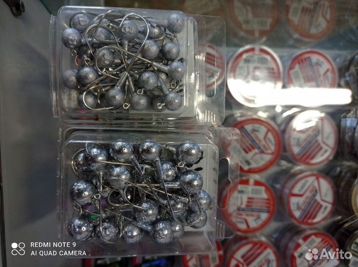 Джиг головки свинцовые