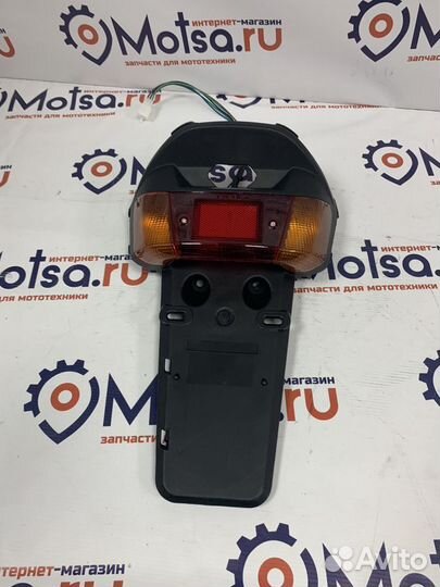 Крыло заднее в сборе с боковыми фонарями и стоп-си