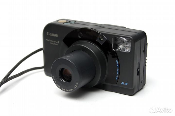 Canon Autoboy A lens 38-76mm f3.8-7.2