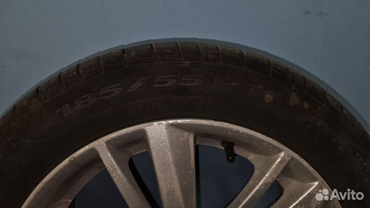 Шины летние r15 Pirelli на литых дисках гранта