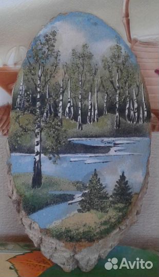 Панно из дерева