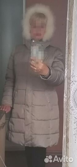 Пуховик зимний женский