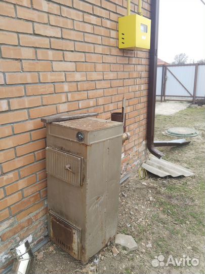 Твердотопливный котел бу