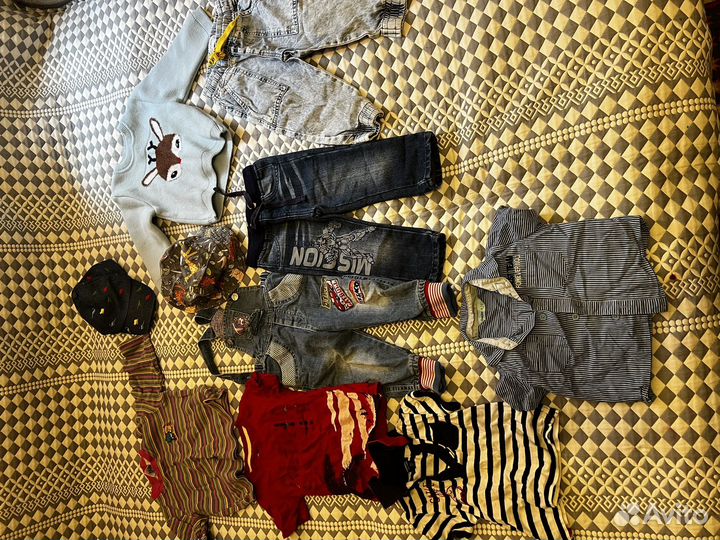 Пакет одежды для мальчика 74-80