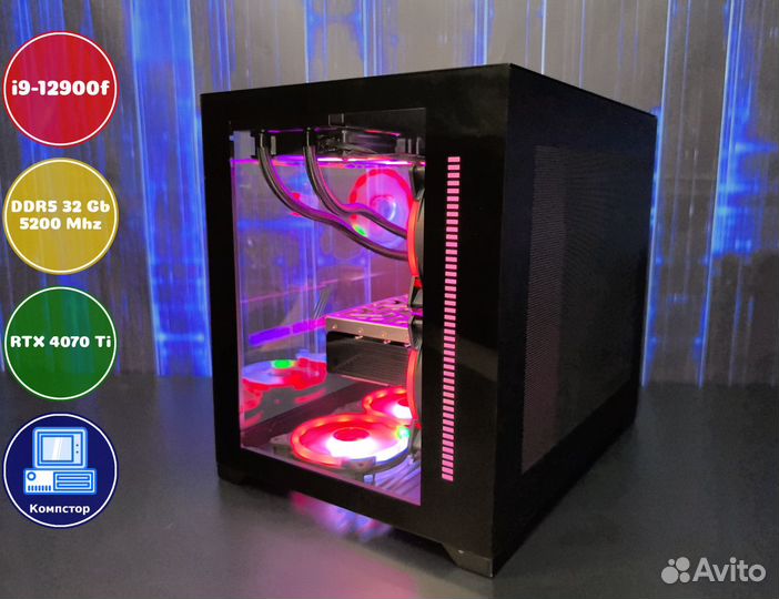 Игровой пк i9-RTX4070Ti-32DDR5-FBV2854396017-B760