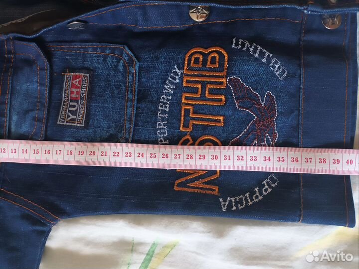 Костюм на мальчика джинсовый