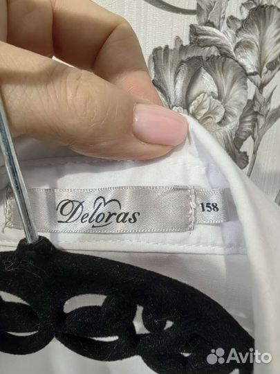 Рубашка школьная на девочку 158