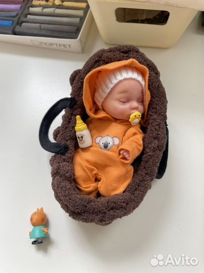 Миниреборн кукла пупсик ооак кастом куклы