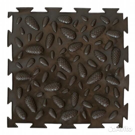 Модульный коврик «эко- шишки», жесткие