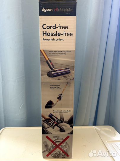 Новый Пылесос Dyson V8 Absolute