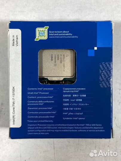 Процессор Intel Core i7-13700K