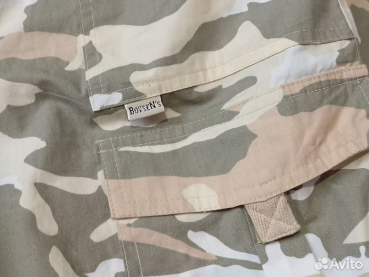 Широкие камуфляжные штаны boysens