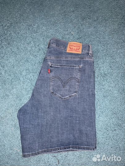 Джинсовые шорты levis