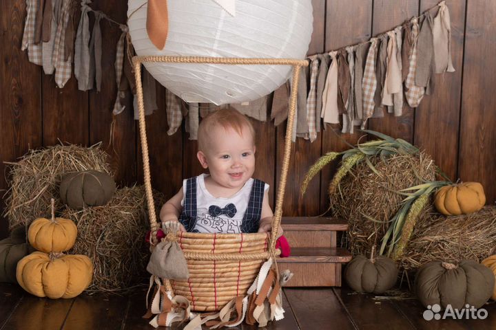 Детский фотограф, съемка годика, годовасие