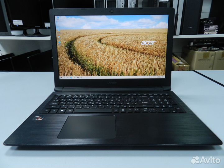 Ноутбук Acer Ryzen 3-2200u, 8GB для игр и работы