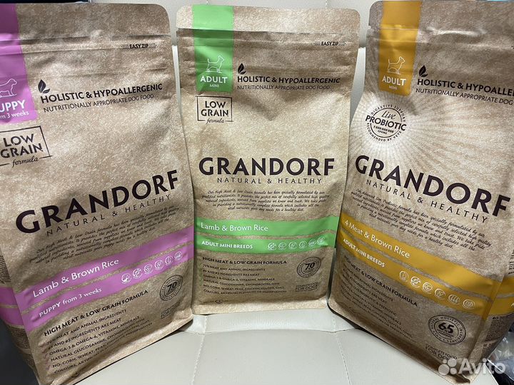 Grandorf для собак мини пород 1кг