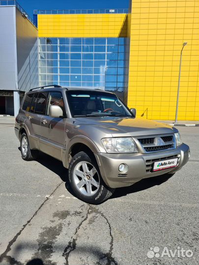 Mitsubishi Montero 3.8 AT, 2004, 193 000 км