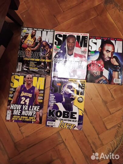 Коллекция журналов с Кобе